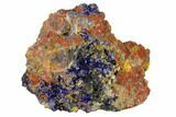 Azurite Crystal Cluster - Morocco #160312-1